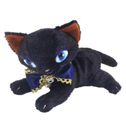 画像1: アイラッシュキャット 黒猫 （這い）