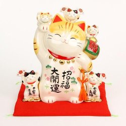 画像1: 大開運招き猫 特大