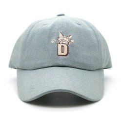 画像2: キャップ　Ｄダヤン・薄青デニム