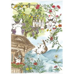 画像2: Ａ4クリアファイル　東欧コラージュ