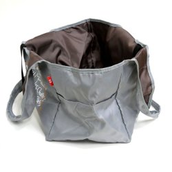 画像5: エコネコダヤンレジかごバッグ　お手紙グレー