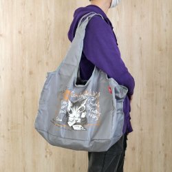 画像3: エコネコダヤンレジかごバッグ　お手紙グレー