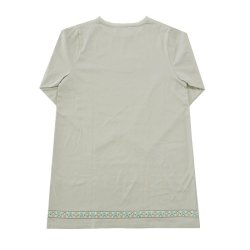 画像3: 花と猫チロリアンチュニック　Ｆ　灰茶