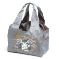 エコネコダヤンレジかごバッグ　お手紙グレー