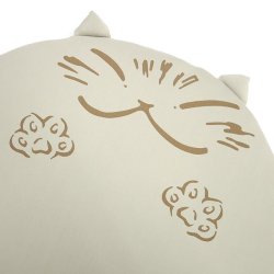 画像4: クール猫クッション　ベージュ