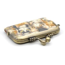 画像3: がま口印鑑＆コインケース2ねこのしま