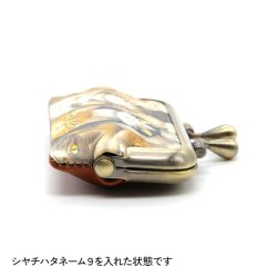 画像8: がま口印鑑＆コインケース2ねこのしま