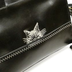 画像4: ジュエルＳレザーミニバッグ　ダーク