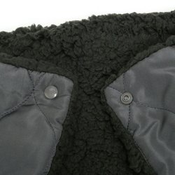 画像4: キルティングネックウォーマー　ＢＫ