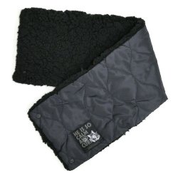 画像5: キルティングネックウォーマー　ＢＫ