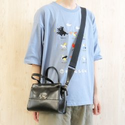 画像10: ジュエルＳレザーミニバッグ　ダーク