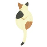 画像: ２割引き　振り子時計　子猫のダンス (手すき和紙）