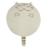 画像: クール猫クッション　ベージュ