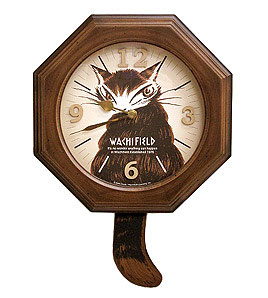 画像1: ダヤンのテイル振子時計