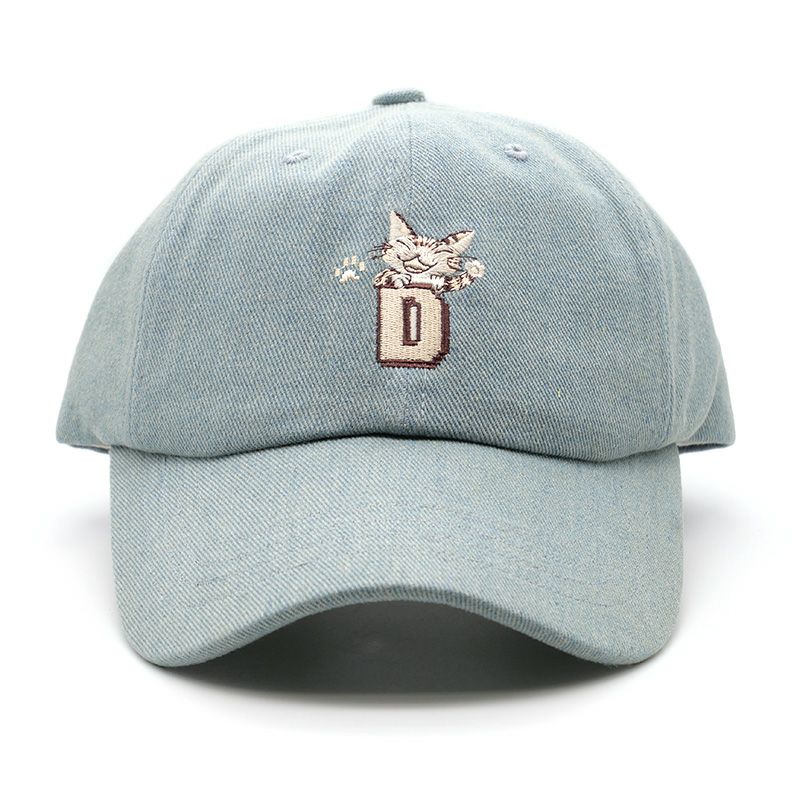 画像2: キャップ　Ｄダヤン・薄青デニム