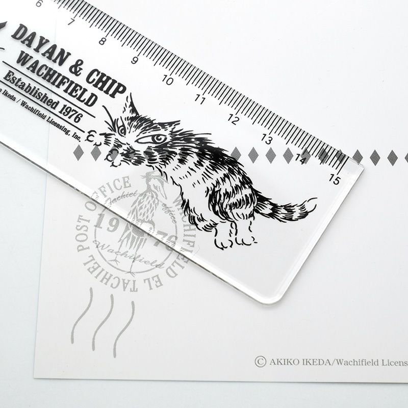 画像3: アクリル定規＃2　ダヤン＆チップ