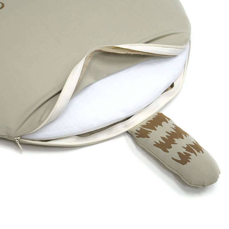 画像5: クール猫クッション　ベージュ